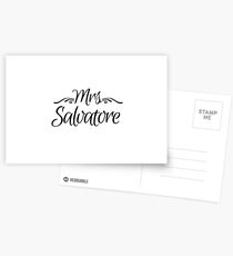 Mrs. Salvatore Postcards