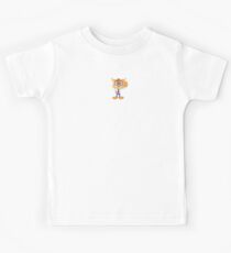 Schlaue Katze mit Brille Kinder T-Shirt