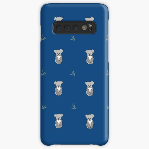 CK...Cute Koala, blue repeat Samsung Galaxy Snap Case