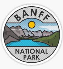Banff National Park Basic Sticker