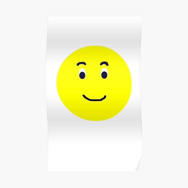 Smiley Face Posters Redbubble - juicy makeup pastel goth face roblox
