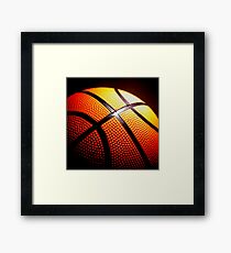 Basketball B-Ball Team Player Framed Print