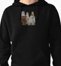 noodle cats Pullover Hoodie
