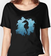 Sea Horse Scuba Horse Fool Horse Gift Child Zoo Diver Coral Reef Women's Relaxed Fit T-Shirt