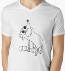 Ghost of Rigby Men's V-Neck T-Shirt