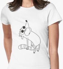 Ghost of Rigby Women's Fitted T-Shirt