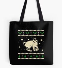 Christmas Japanese Bobtail Cat Gift Tote Bag