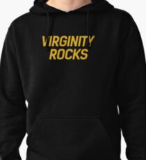 Virginity Rocks Pullover Hoodie
