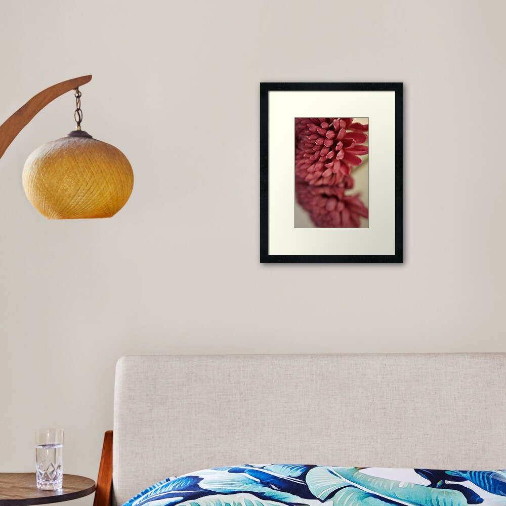 Purple Reflections Framed Art Print