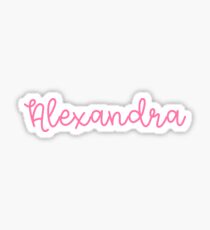 Alexandra Sticker