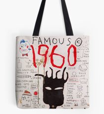 Basquiat 1960 Famous Tote Bag