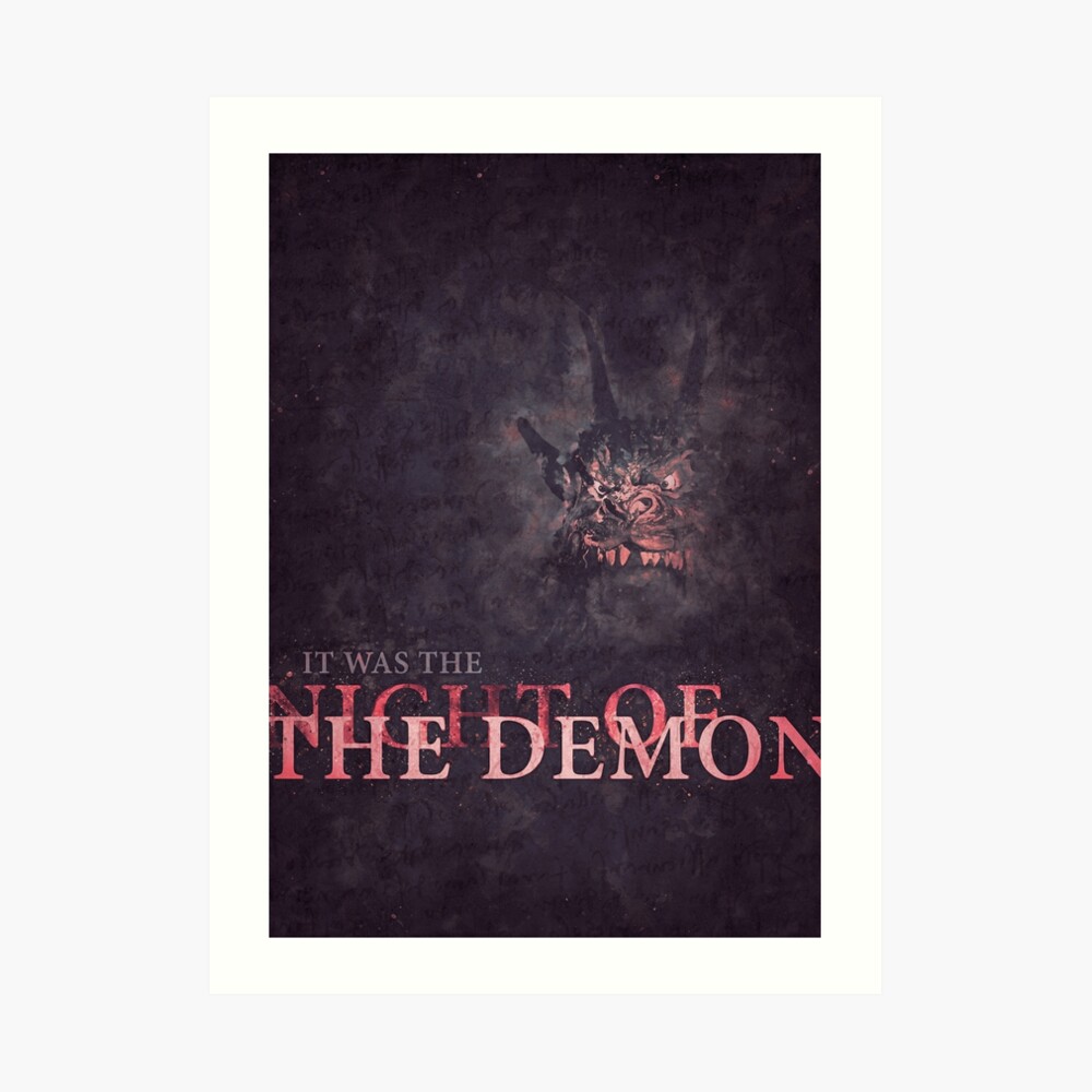 Night of the Demon Art Print