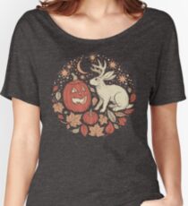 Halloween Friends | Autumn Palette Women's Relaxed Fit T-Shirt