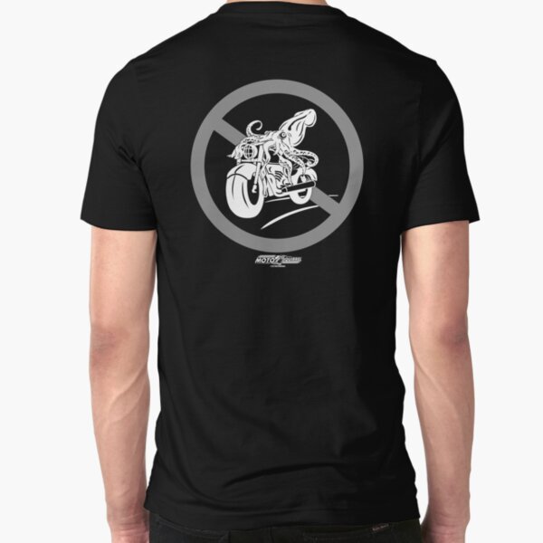 Squid Zone Circle on Black !! Slim Fit T-Shirt
