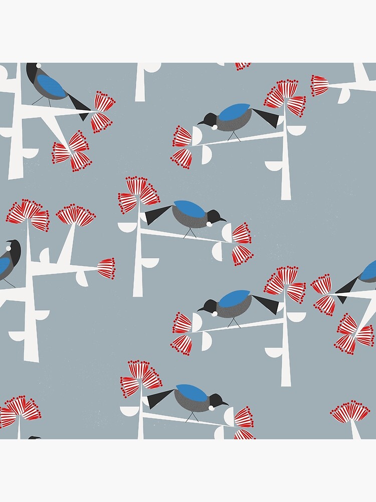 Tui & Pohutukawa by MeredithWatson