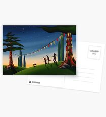 A Summery Christmas Postcards