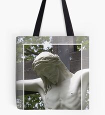 Jesus Hanging on the Cross Tote Bag