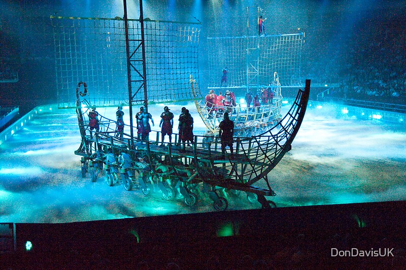 "Ben Hur Boats in the Mist. The Galley SlaveShips." by DonDavisUK