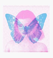 Miss Butterfly Photographic Print