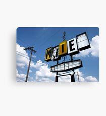 Motel Canvas Print
