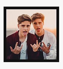 Martinez Twins Photographic Print