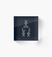 DNA - Infographic Acrylic Block