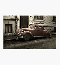 Car: A Portrait Photographic Print