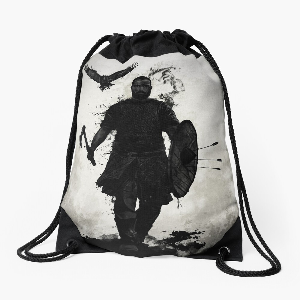 To Valhalla Drawstring Bag