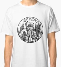 Kampieren Ich esse Leute Vintage T-Shirt Classic T-Shirt