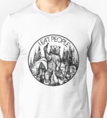 Camping I Eat People Vintage T Shirt Unisex T-Shirt