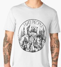 Camping I Eat People Vintage T Shirt Men's Premium T-Shirt
