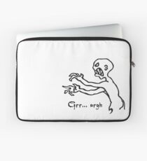 Grr Argh Monster, Buffy the Vampire Slayer, Mutant Enemy, 90s, BTVS, Zombie, Joss Whedon, Angel, Buffering, Pop Culture, Zombie Laptop Sleeve