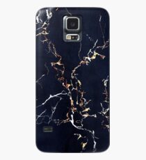 Space Blue & Gold - Iphone / Galaxy Hüllen Hülle & Klebefolie für Samsung Galaxy