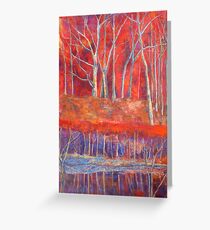 Backyard Greeting Card
