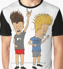 Beavis Butthead Rock Graphic T-Shirt