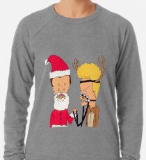 Beavis Butthead Christmas Cosplay Lightweight Sweatshirt
