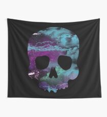 Skull space Wall Tapestry