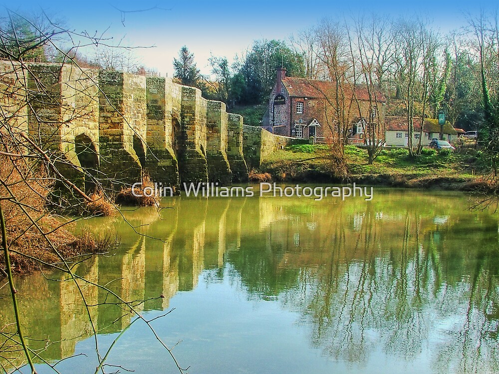stopham-bridge-and-the-white-hart-by-colin-williams-photography