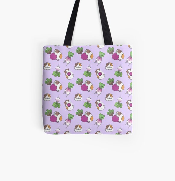 Guinea Pig Pattern All Over Print Tote Bag