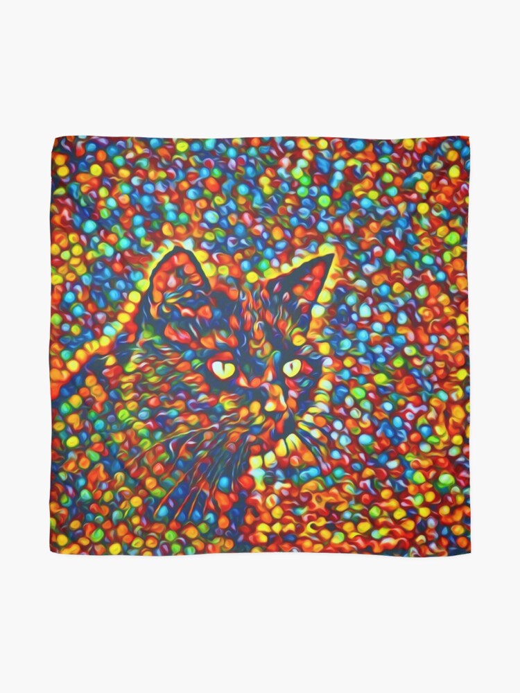 Alternate view of Cat Scarf