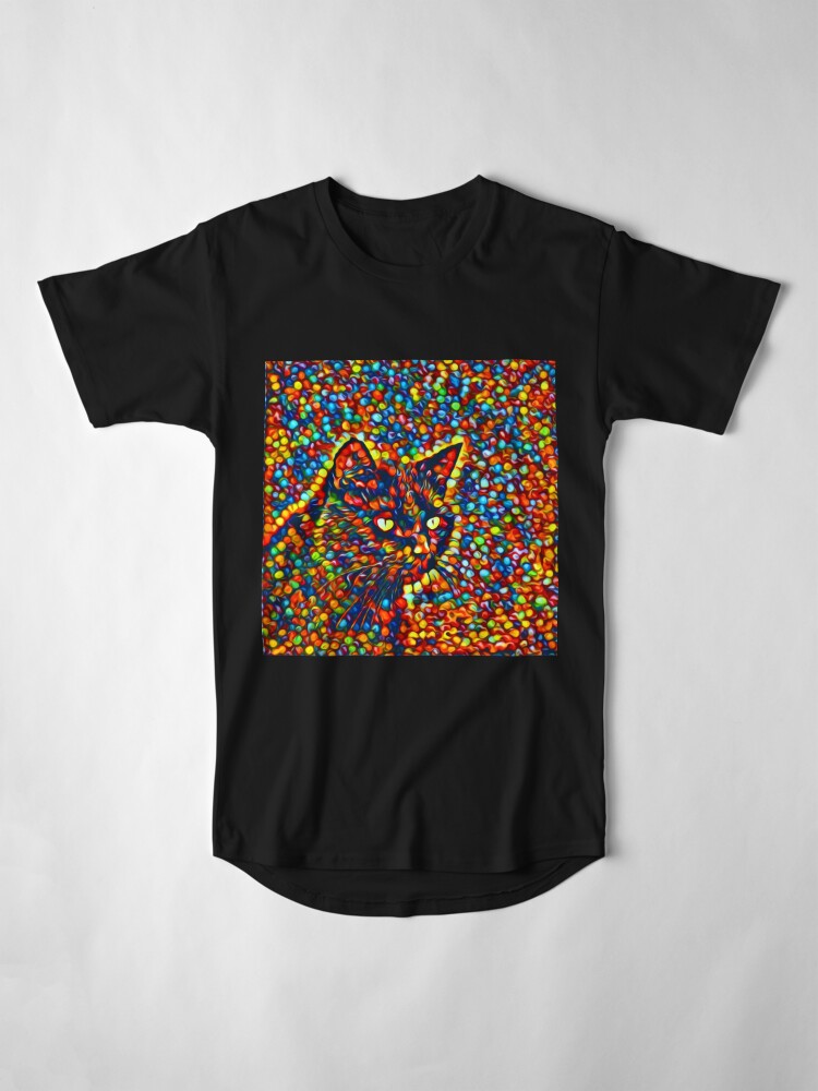 Alternate view of Cat Long T-Shirt