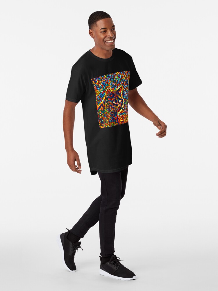 Alternate view of Cat Long T-Shirt