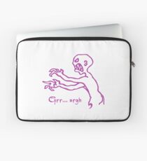 Grey Grrr Argh Monster, Grr Arghh, Buffy the Vampire Slayer, Mutant Enemy, 90s, BTVS, Zombie, Joss Whedon, Angel, Buffering, Pop Culture, Zombie Laptop Sleeve