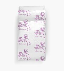 Grey Grrr Argh Monster, Grr Arghh, Buffy the Vampire Slayer, Mutant Enemy, 90s, BTVS, Zombie, Joss Whedon, Angel, Buffering, Pop Culture, Zombie Duvet Cover