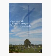 Come Unto Me Photographic Print