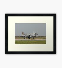 US Marine Harrier Framed Print
