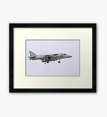 US Marine Harrier Framed Print