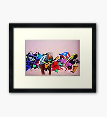 Puerto Rico's Street Art Framed Print