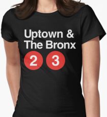 Uptown & The Bronx Women's Fitted T-Shirt