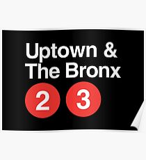 Uptown & The Bronx Poster